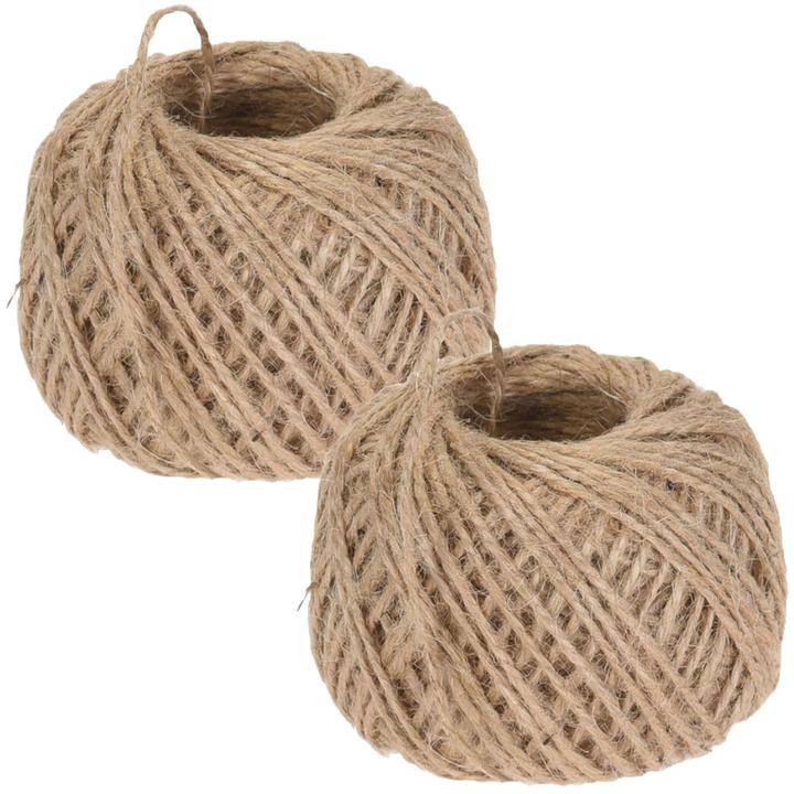 Actual product image Natura Punto Set of 2 cords for crafting and fastening, decorative cord (50 m)