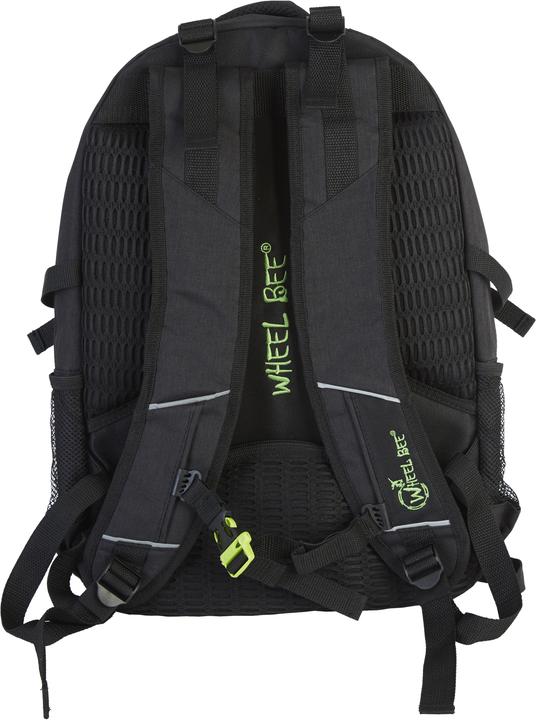 Image du produit Wheel Bee Backpack Rev. Black Revolution Black / Grey, 46x32x 20 cm, LED, piles 2xCR2032 incl.