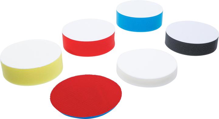 Immagine prodotto BGS Polierschwamm-Satz | Ø 150 mm | 6-tlg.