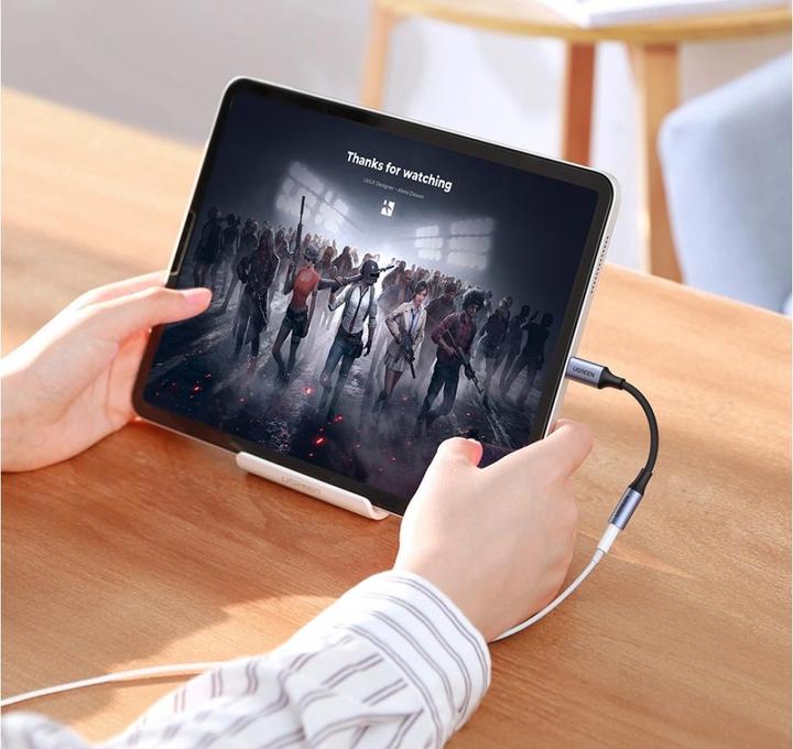 Image du produit Ugreen Adaptateur USB-C vers 3.5mm femelle avec support IPAD Pro et Samsung Note 10 (USB Type C, Jack 3.5mm)