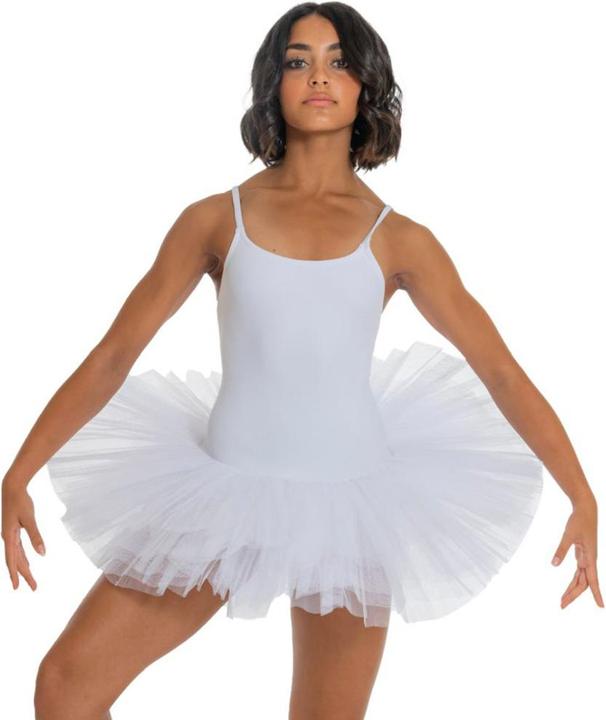 Produktbild Dansez Vous Einteiliges Trikot mit Tutu mit verstellbaren Trägern für Kinder (M)