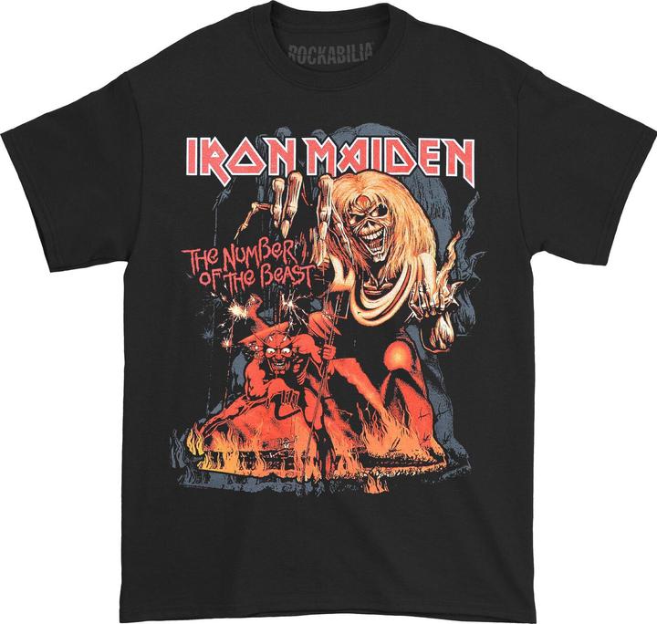 Music Brand Number Of The Beast Graphic TShirt