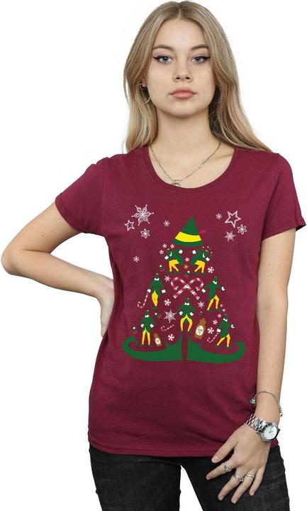 Produktbild Elf Christmas Tree TShirt (M)