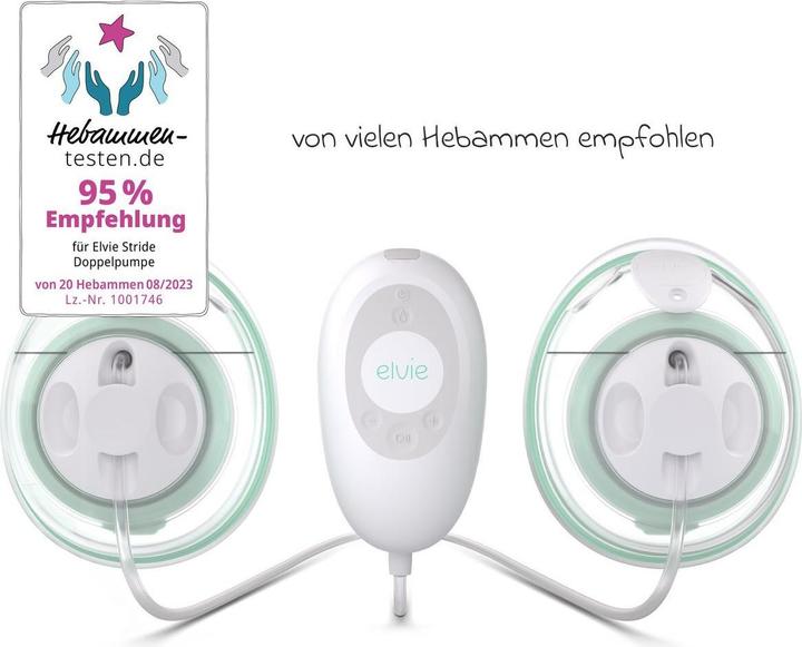 Produktbild Elvie Stride 2 Doppelmilchpumpe