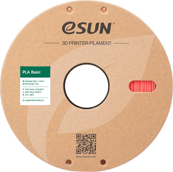 Actual product image eSUN PLA BASIC 1,75mm PINK 1kg (PLA, 1.75 mm, 1000 g, Pink)