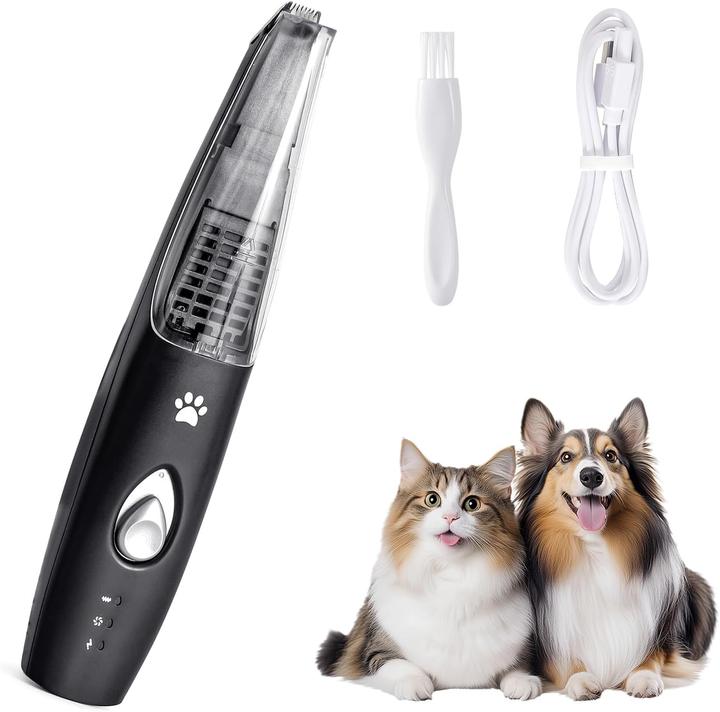 Immagine prodotto Hofeny Pfotentrimmer mit Staubsauger für Haustiere (Gatto, Cane)