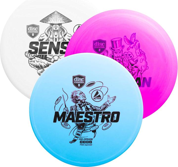 Actual product image Discmania Set of 3 active discs