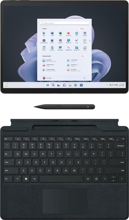 Produktbild Microsoft Surface Pro 9 for business (13", Intel Core i7-1265U, 16 GB, 512 GB, Ohne Tastaturlayout)
