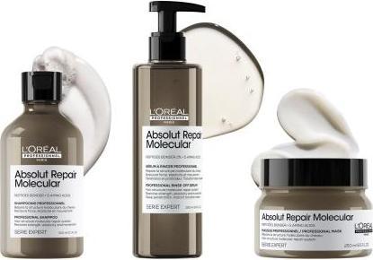 Image du produit L'Oréal Professionnel LOral Professionnel - Masque pour cheveux Absolute Repair Molecular (Masque Professionnel) - (250 ml)