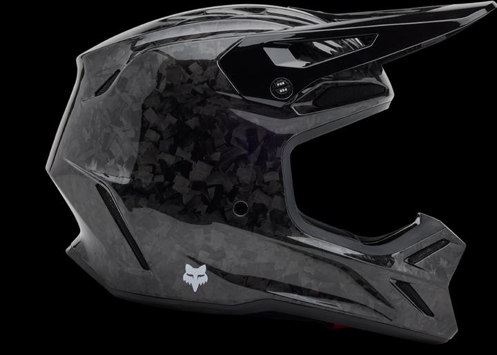 Actual product image Fox V3 RS Carbon Solid Helmet (52 - 56 cm)