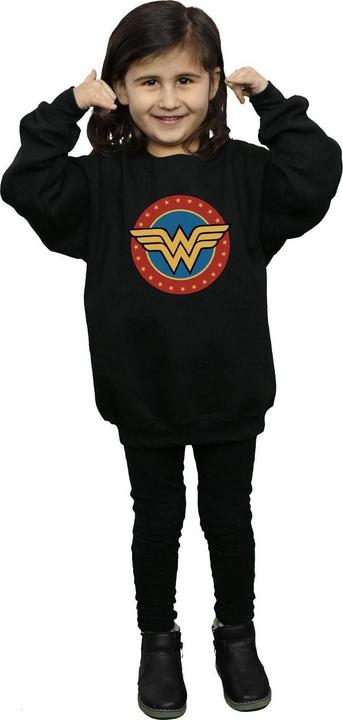 Immagine prodotto Wonder Woman Circle Logo Felpa Ragazze (128)