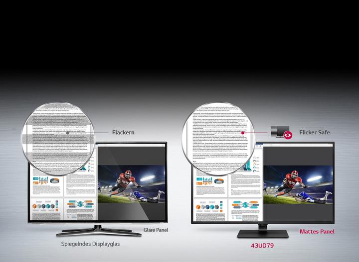 Actual product image LG 43ud79-B (3840 x 2160 Pixels, 43")