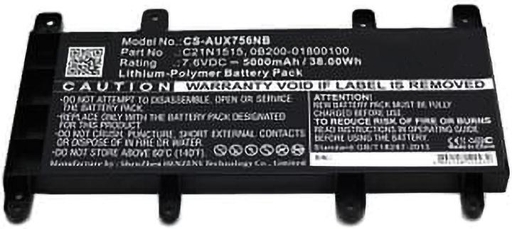 Produktbild AGI Akku kompatibel mit Asus K756UJ-TY016T (5000 mAh)
