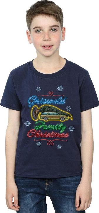 Actual product image National Lampoon´s Vacation Boys Griswold Family Christmas T-Shirt (152, 158)