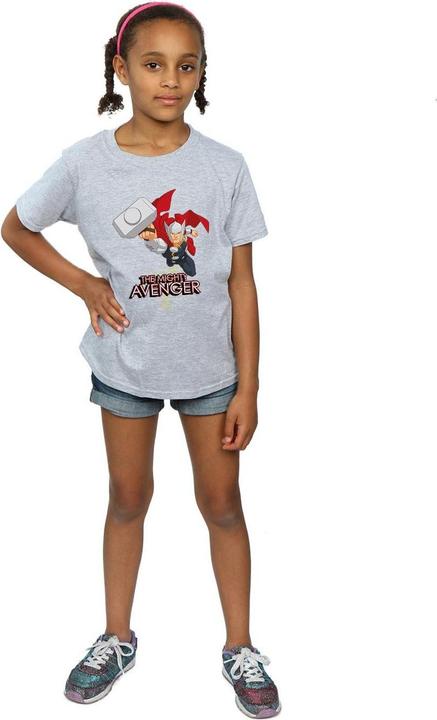 Produktbild Thor The Mighty Avenger TShirt Mädchen (116)