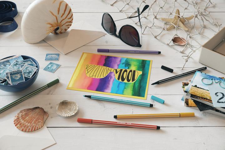 Actual product image STABILO Fibre Pen 70 (Multicoloured, 6 x)