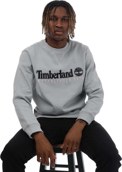 Actual product image Timberland Mens Est 1973 Crew Neck Sweatshirt (S)