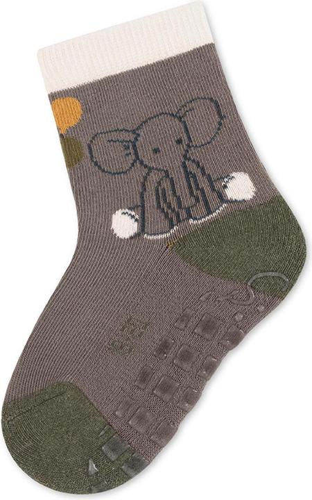 Produktbild Sterntaler Antirutsch-Socken Eddy 2er Set Grau Gr. 25/26 (2er Pack, 25 - 26)