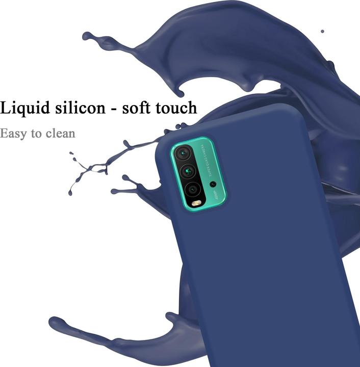 Actual product image Cadorabo TPU Liquid Silicone Case Cover (Xiaomi Poco M3, Xiaomi Redmi 9T)