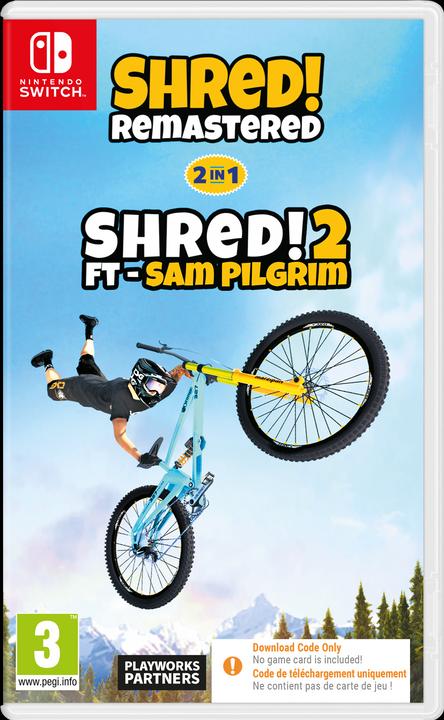 Produktbild Galaxy Games Shred! Remastered & Shred! 2 Ft. Sam Pilgrim (Code in Box) (Switch, Switch Lite, Switch OLED)