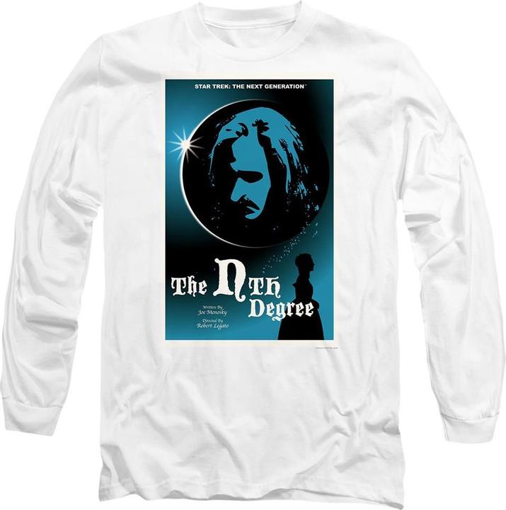 Actual product image Unisex Adult The Next Generation Season 4 Episode 19 T-Shirt (L)