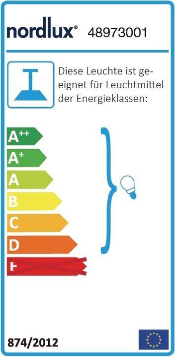 Label énergétique Nordlux Alton 35 (E27)