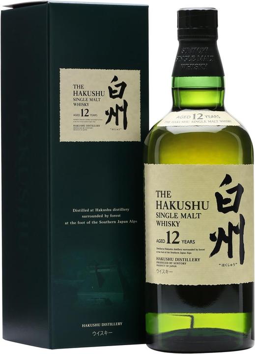 Actual product image Suntory 12 Years Hakushu (Single Malt, Japanese whisky, 1 x 70 cl)