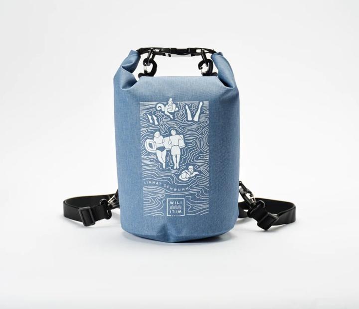 Actual product image Wili Wili Tree Dry Bag Limmat Schwumm Deep Sea Petrol, 7 l (7 l)
