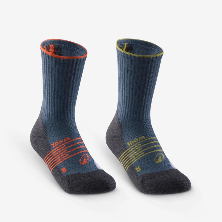 Produktbild Quechua Wandersocken Kinder niedrig - Hike 900 blau (27, 30)
