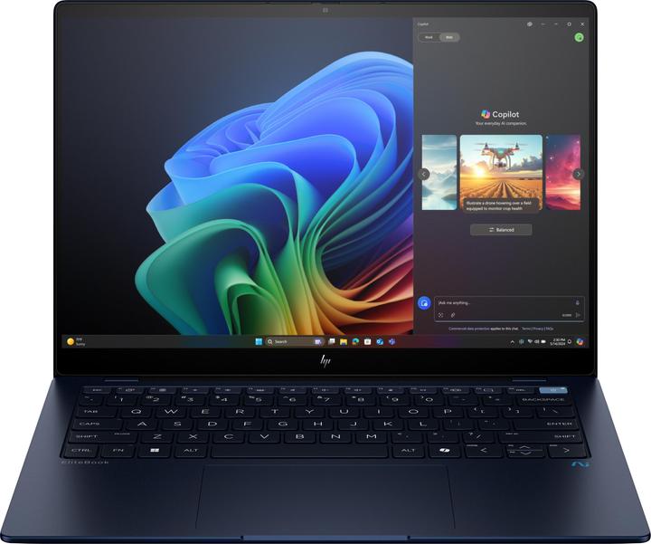 HP EliteBook Ultra G1q (14", Snapdragon X Elite X1E-78-100, 16 GB, 512 GB, DE)