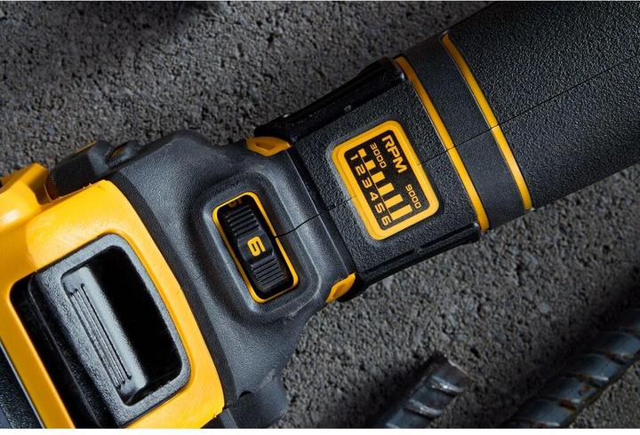 Produktbild DeWalt 125 mm 18V Li-Ion 1x6,0Ah XR FELXVOLT (DCG409VST1-QW) Akkuschleifer, TST (125 mm)