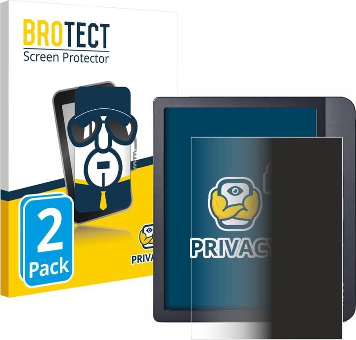 Actual product image BROTECT Anti-spy privacy film Blue light protection film (Kobo Libra H2O)