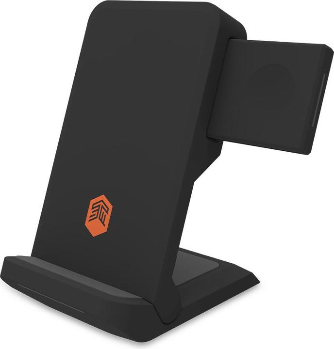 Image du produit STM ChargeTree Go Casque, Smartphone, Smartwatch, Montre Noir Chargement sans fil USB Intérieur (20 W)