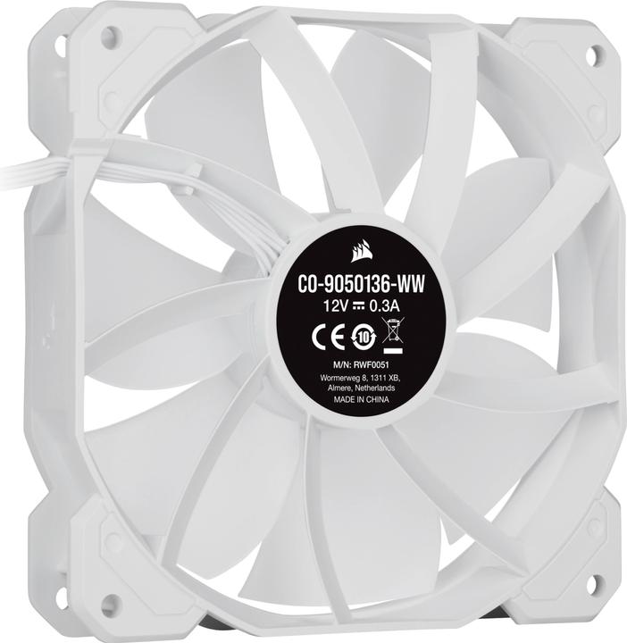 Actual product image Corsair PC fan iCUE SP120 RGB Elite (120 mm, 3 x)