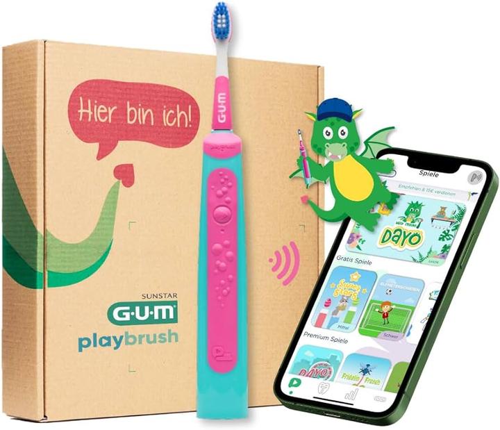 Actual product image GUM Playbrush intelligente Schalzahnbürste (Sonic toothbrush)