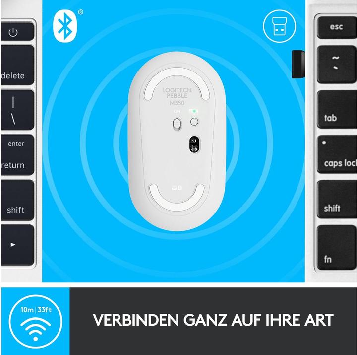 Produktbild Logitech Pebble M350 (Kabellos)
