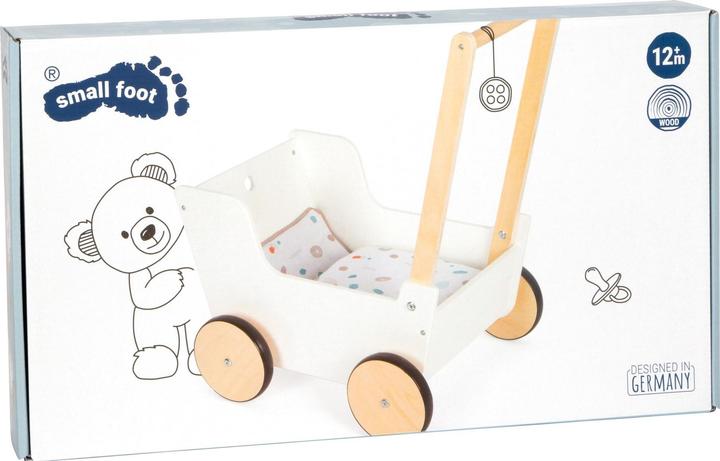 Produktbild small foot Schiebepuppenwagen aus Holz, kleiner Knopf