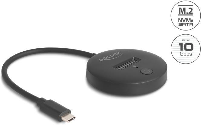 Immagine prodotto Delock Docking station M.2 per SSD M.2 NVMe / SATA con USB 10