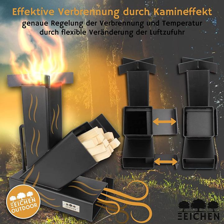 Actual product image Rocket stove