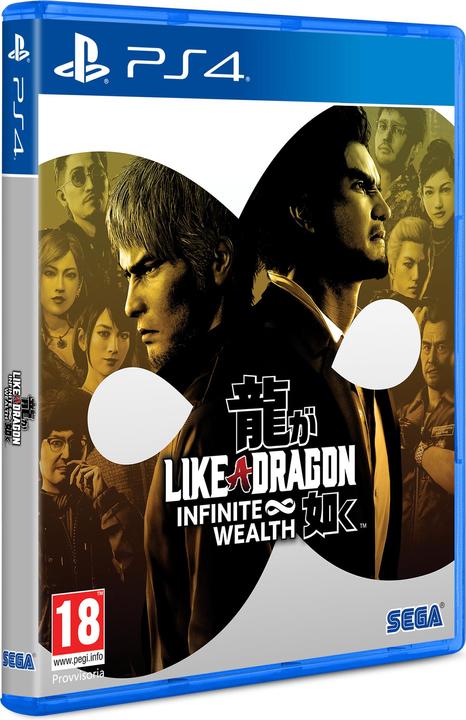 Image du produit Atlus Like a Dragon : Infinite Wealth (Comme un dragon : richesse infinie) (PS4, IT)
