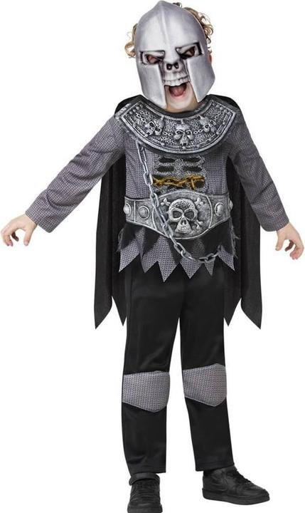 Actual product image Smiffys Childrens/Kids Deluxe Skeleton Knight Costume Set (146, 152)