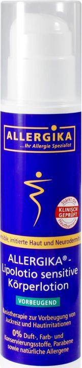 Allergika Lipolotio sensitive, 200 ml LOT (Lotion pour le corps, 200 ml)