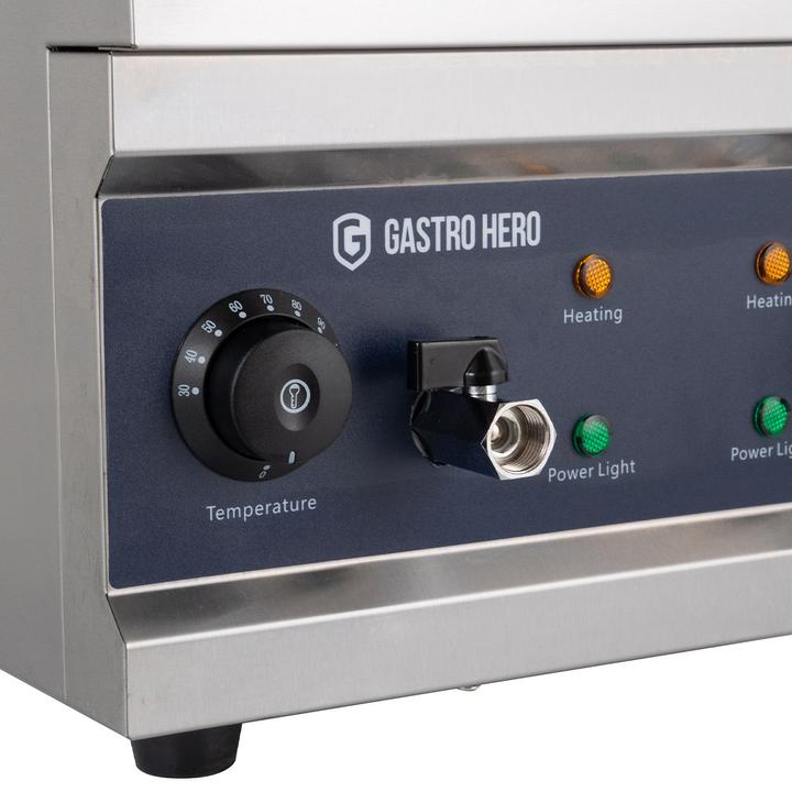 Produktbild Gastro Hero Elektrischer Nudelkocher - Siebe -,l
