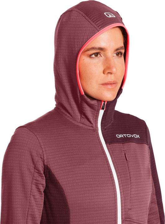 Produktbild Ortovox Women's Fleece Light Grid Hooded Jacket (XL)