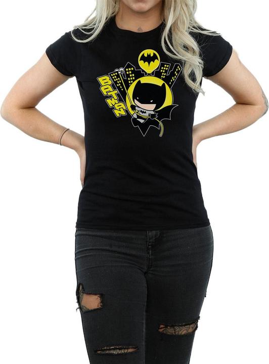 Immagine prodotto Chibi Batman Swinging Maglietta Donna (XL)