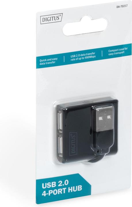 Productafbeelding Digitus DA-70217 (USB-A, 4 Havens)