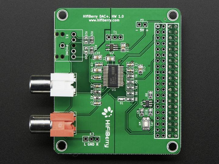 Actual product image HiFiBerry Dac+
