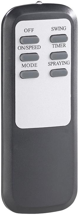 Image du produit Sichler Ventilateur de table avec nébuliseur ultrasonique et télécommande (65 dB)