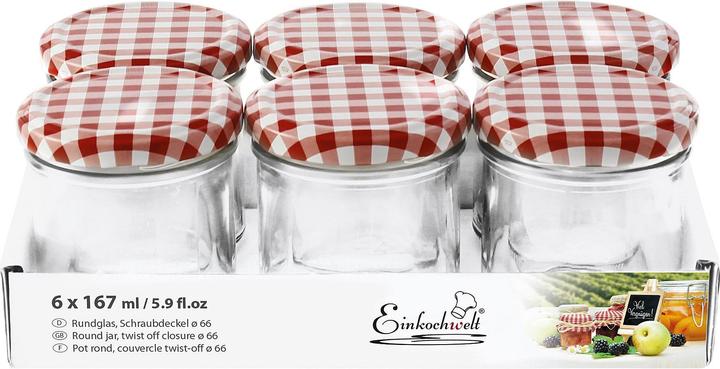 Einkochwelt Pots de conserve (6 pcs, 0.17 l)