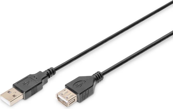 Image du produit Digitus USB A — USB A (3 m, USB 2.0)